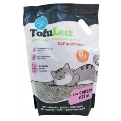 Picture of LeoPet Tofu Cat Litter Carbon: Natural, Odor-Control